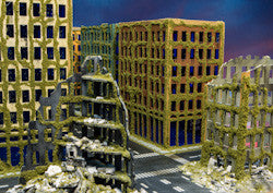 Ruined City Building (Acrylic) - 10MACR001