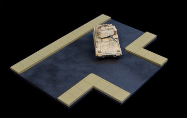 3 Way Intersection, 2 Lane Road - 28MROAD003