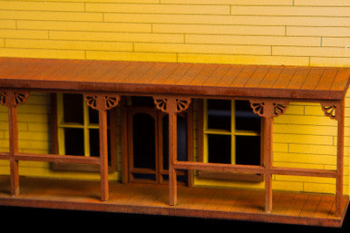 Old West One Story Building - 28MWEST011