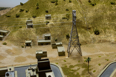 150' Tall Power Transmission Tower, AKA Electricity Plyon (1/285th Scale)