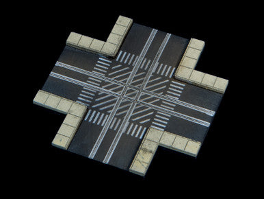 4 Way Crossing, 2 LaneRoad - 285ROAD063