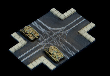 4 Way Crossing, 4 LaneRoad & 2 Lane Road - 285ROAD074
