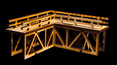 Elevated Pedestrian Walkway Corner - 28MTW036