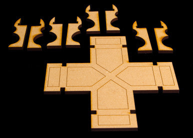 Elevated Walkway 4-Way Intersection - 28MTW024