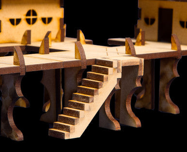 Elevated Walkway Stairs Kit (2 Pcs) - 28MTW025