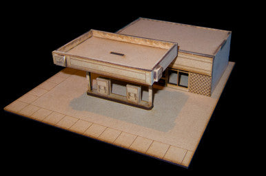 15mm 7-11 Store, Complete Set (MDF) - 15MMDF124-2