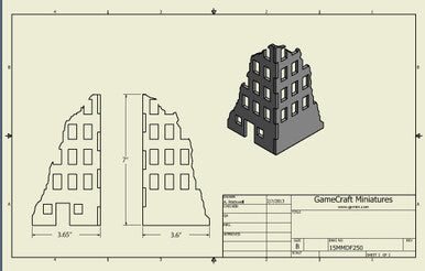 Ruined City Building - 20MMDF250