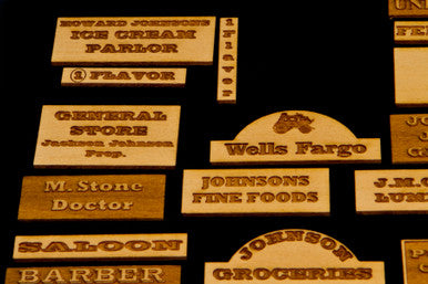 Old West Signs V2.0 - 28MWEST101