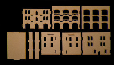 20mm Middle East Three Story Building - 20MMDF151