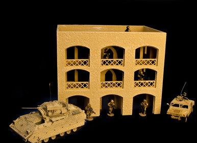 20mm Middle East Three Story Building - 20MMDF151