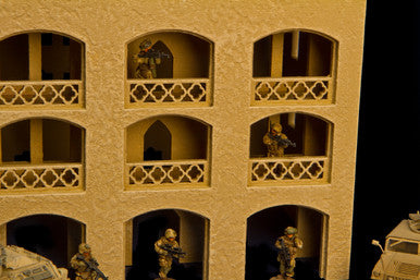 20mm Middle East Three Story Building - 20MMDF151