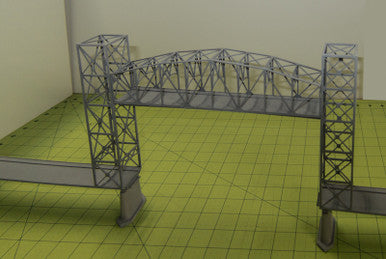 Steel Lift Bridge (Matboard) - 285CSS036