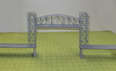 Steel Lift Bridge (Matboard) - 285CSS036