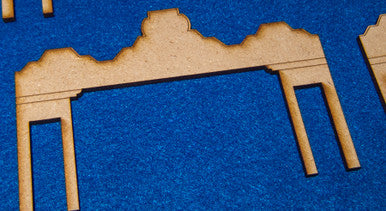 Middle Eastern City Walls (MDF) - 15MMDF084