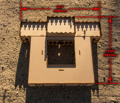 20mm Blackhawk Down "Target Building" - 20MMDF084