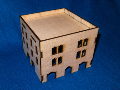 Middle East Three Story Building (MDF) - 15MMDF027