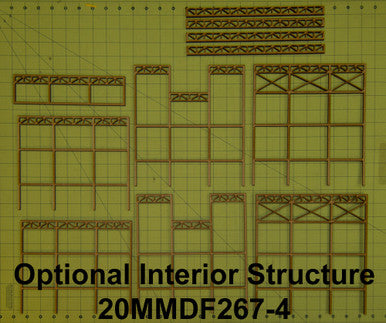 20mm WWII Government Building Internal Structure - 20MMDF267-4