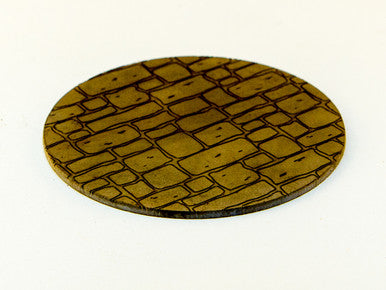 60mm (2.35") Bolt Action Large Bases (Random Stone) - 1/16" Clear Acrylic