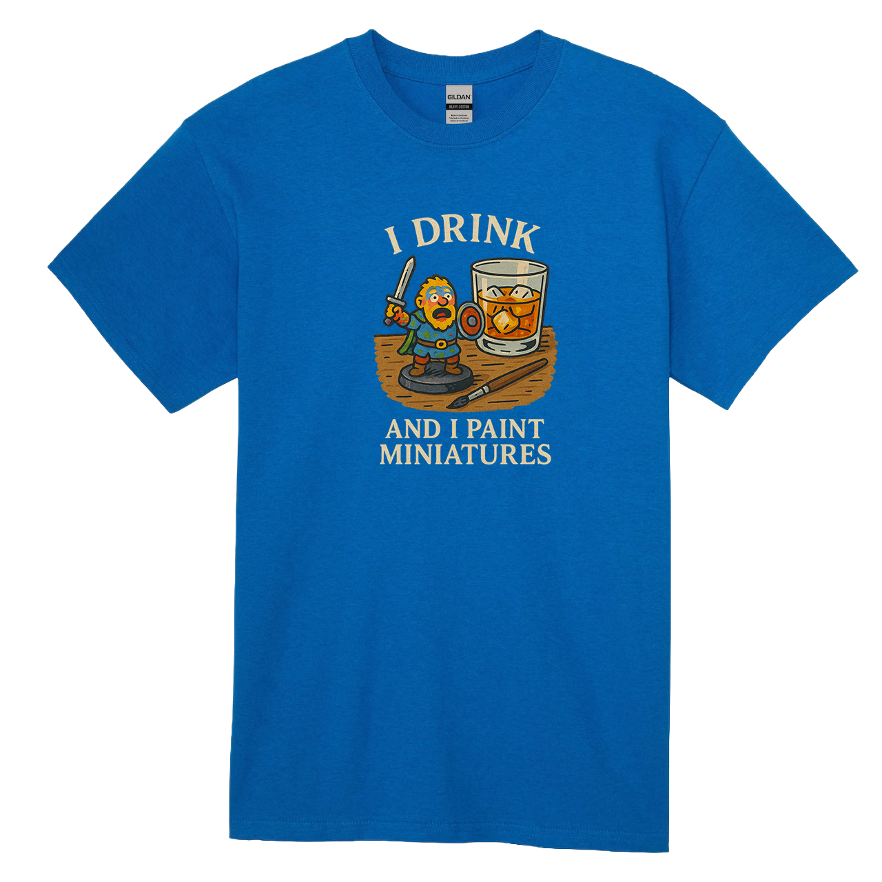 I Drink And Paint Miniatures - #032