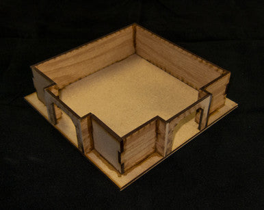 Small Room, Two Entrances at 90 degrees - SPACE034