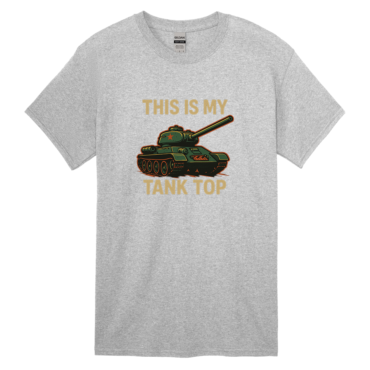 Tank Top - T-34 - #049 (Preorder, design will be available in early August)