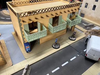 Pre-Painted 28mm Middle Eastern Building - 28MPaint103