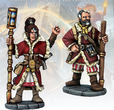 Frostgrave - Chronomancer & Apprentice.