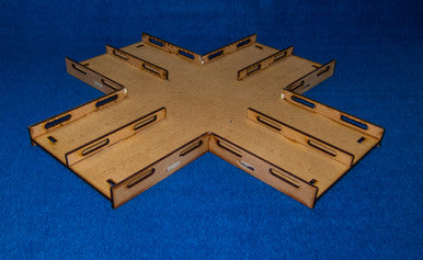 4 Way Intersection Roadway Section, 4 Lane - 15MROAD104-2