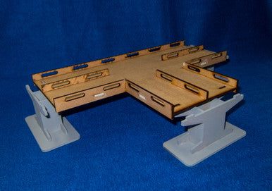 3 Way Intersection Roadway Section, 4 Lane - 15MROAD105-2