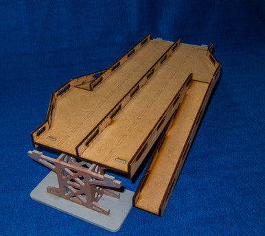 Double Side Ramp Roadway Section, 4 Lane - 15MROAD107-2