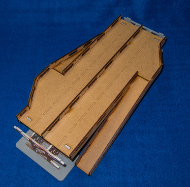 Double Side Ramp Roadway Section, 4 Lane - 15MROAD107-2