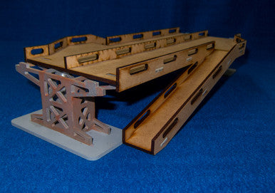 Double Side Ramp Roadway Section, 4 Lane - 15MROAD107-2