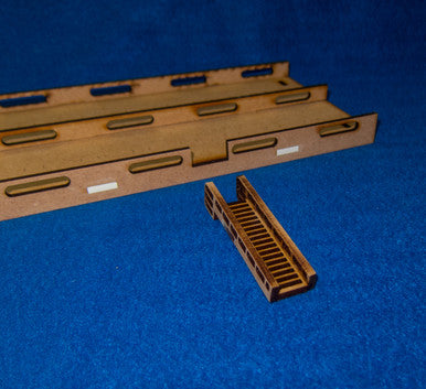 12" Straight Roadway Section With Ladder Access, 4 Lane - 15MROAD109-2
