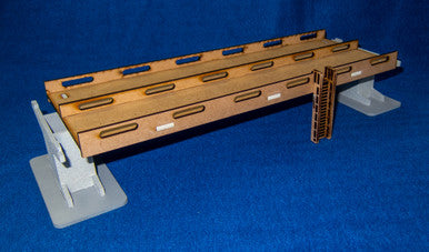 12" Straight Roadway Section With Ladder Access, 4 Lane - 15MROAD109-2