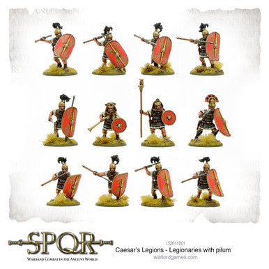 SPQR: Caesar's Legions Legionaries with Pilum