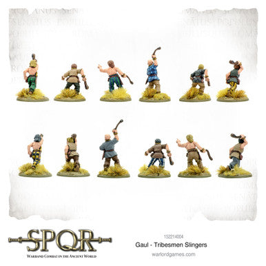 SPQR: Gaul Tribesmen Slingers