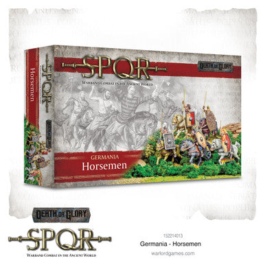 SPQR: Germania Heroes – 1:56/28 Mm – Warlord-Harzfiguren – 2 Infanterie, 2 Kavallerie & 2 Hunde – Montage & Bemalung Nötig SPQR: Germania Heroes – 1:56/28 Mm – Warlord-Harzfiguren – 2 Infanterie, 2 Kavallerie & 2 Hunde – Montage & Bemalung Nötig