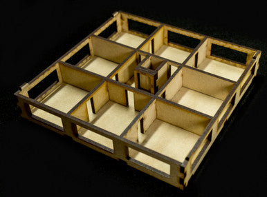 Optional Interior Walls for Skyscraper - Middle Floor