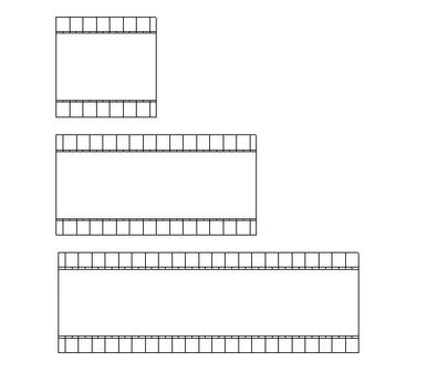 1.5", 3" and 4.5" Two Lane Road Sections - 285ROAD022-2