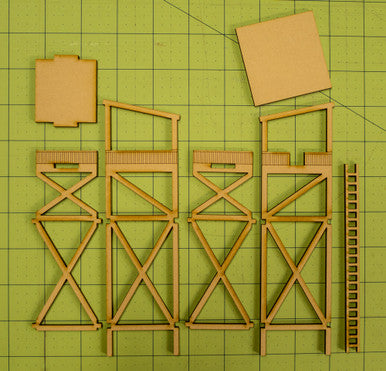 20mm Guard Tower (MDF) - 20MMDF162