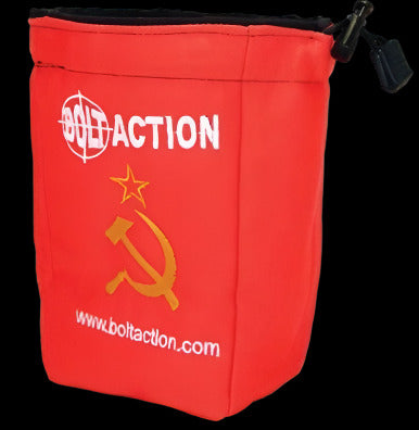 Bolt Action: Soviet Dice Bag (Red)