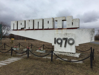 Pripyat (Chernobyl) Sign