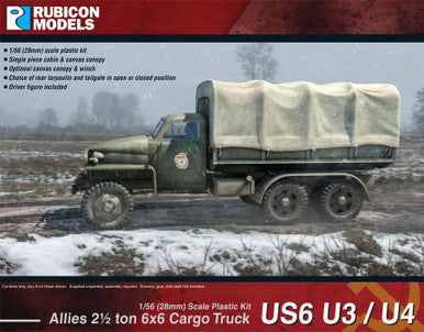 Rubicon Models US6 U3/U4 2 1/2 Ton 6x6 Truck