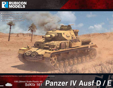 Rubicon Models Panzer IV Ausf D/E (1:56th scale / 28mm)