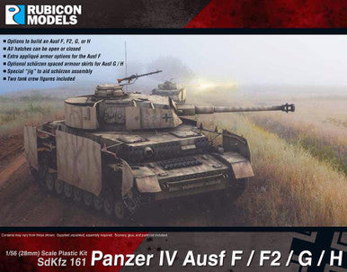 Rubicon Models Panzer IV Ausf F/F2/G/H (1:56th scale / 28mm)