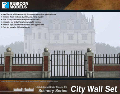 Rubicon Models City Wall Set