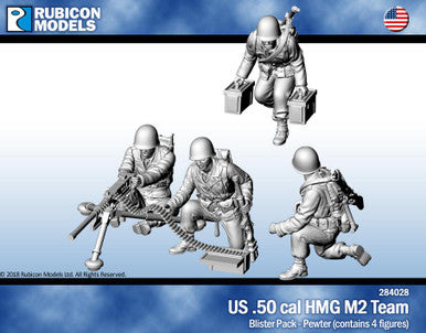 Rubicon Models US .50 Cal HMG Team
