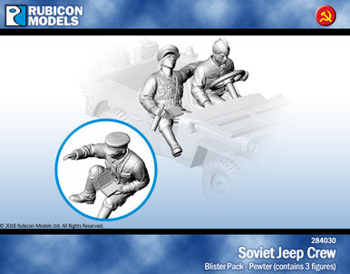 Soviet Jeep Crew- Pewter