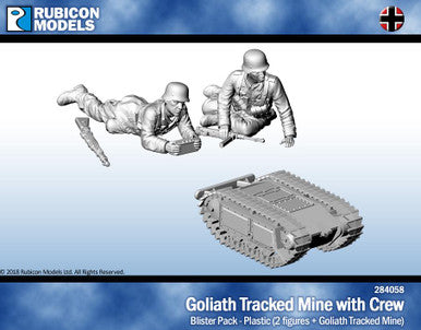 Rubicon Models Goliath Tracked Mine and Crew