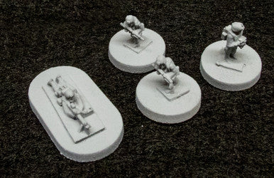 6mm (1/285th) Micro Armor Infantry Bases - 285AAG008